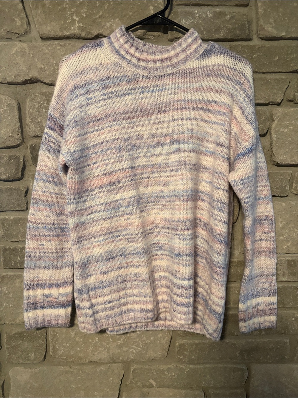 J. Crew Striped Crewneck Sweater - Oversized XS